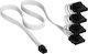 Corsair Premium Individually Sleeved Peripheral - Peripheral Cable Λευκό CP-8920457