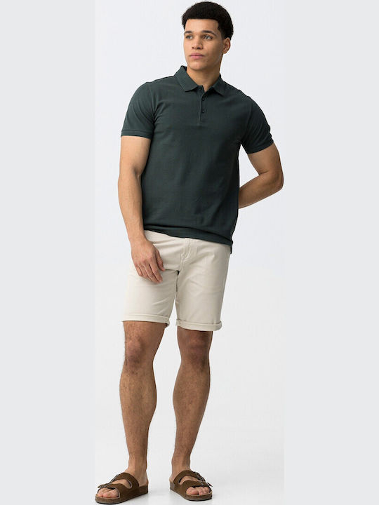 Tiffosi Pantaloni Scurți Bărbați Albi