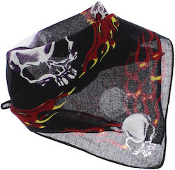 Bandana Din Bumbac Mărime 55x55 Cm ButicCochet Neagră Es2671