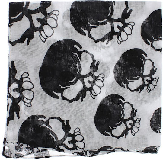 Cotton Bandana Size 55x55 Cm Buticcochet White Es2673