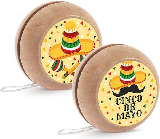 Cadou De Botez Lemnos Yo-Yo Mexican M968 Cadou De Botez Cu Bomboane