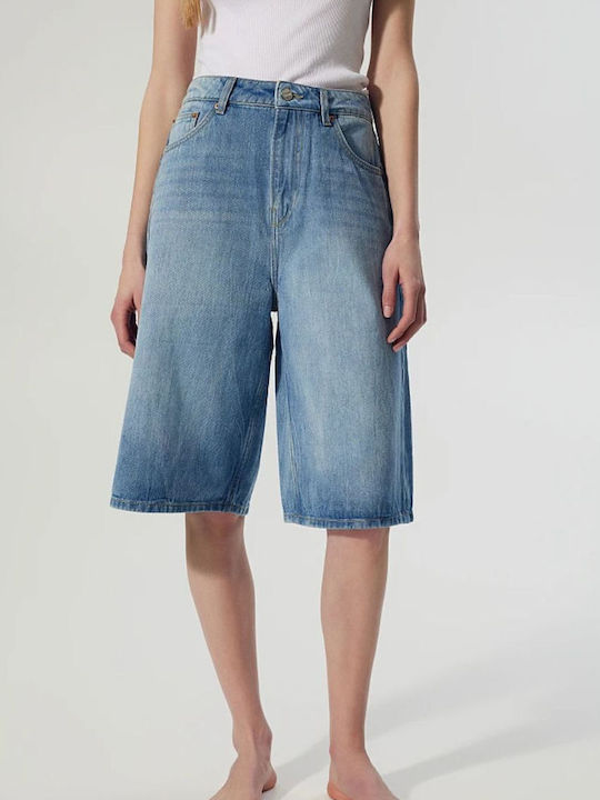 BSB Women's Jean Bermudas Blue