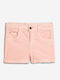 Kids Denim Pink Shorts/Bermuda
