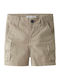 Kids Fabric Shorts/Bermuda Beige