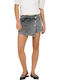 Mini Damenrock Grau