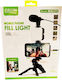 Green Lyca Ringlicht und Handyhalterung
