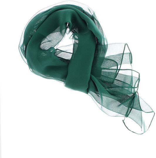 Fular Dama Uni ButicCochet 80% Poliester 20% Viscoză Verde Închis Es3363