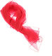 Women's Scarf Solid Color Buticcochet 80% Polyester 20% Viscose Red Es3361
