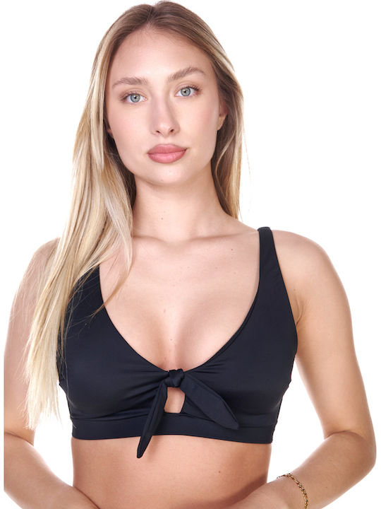 Bluepoint Top Bikini Sutien Cupe C Negru