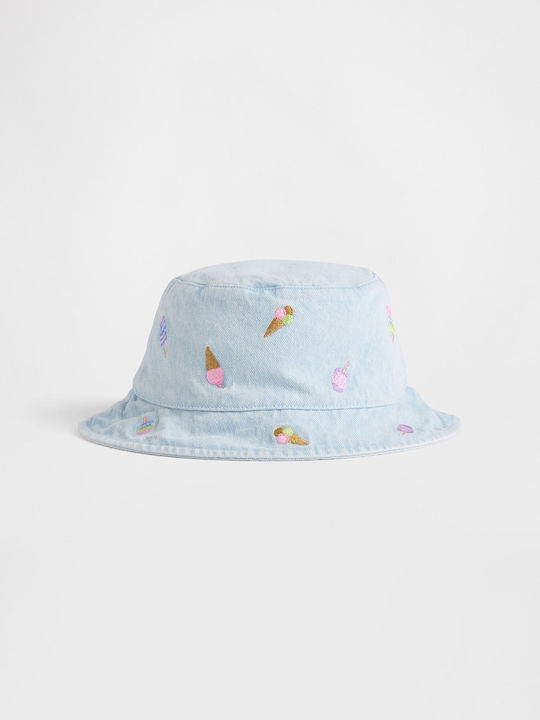 GAP Kinderhut Eimer Stoff Blau