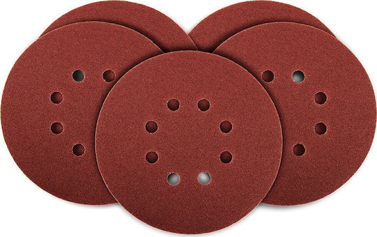 Graphite Orbital Sander Sheet K100 with Holes Set 5 Pieces