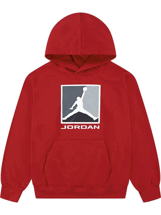 Kids Hoodie With Pockets Red