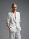 Marella Kurzes Damen Blazer Weiß