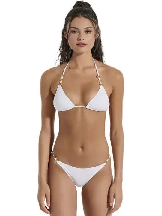 Bilitis Set Bikini Alb