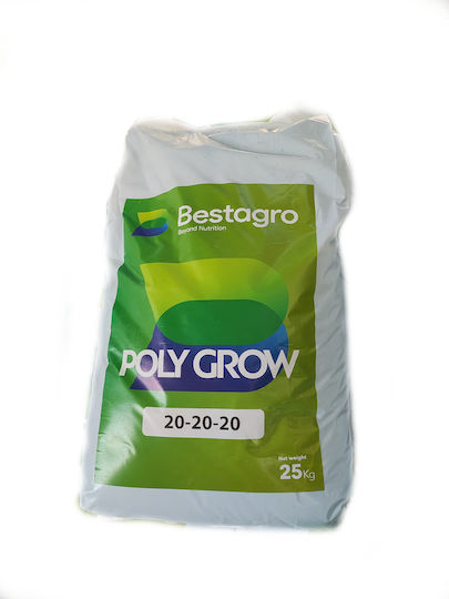 Ellagrolip Fertilizer Nitrogen Phosphorus Potassium (20-20-20) for Olives Vegetables Citrus Fruits Fruit Trees 25kg 100lt