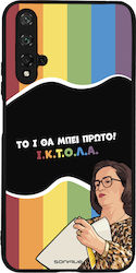 Sonique Silicone Back Cover Huawei Nova 5T Hono...