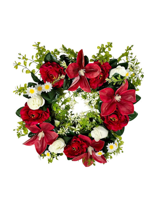 Rose Magnolia Crown 45cm Thim36056 Red