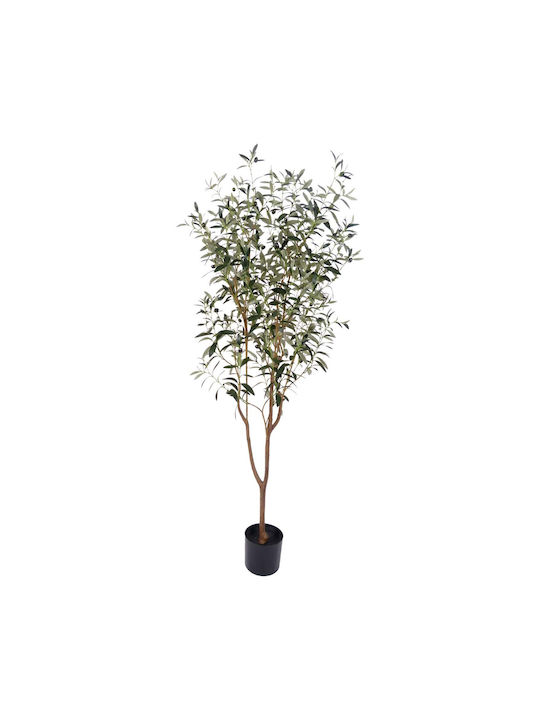 Artekko Verde Copac Artificial De Măslin Verde În Ghiveci 150cm X 150cm