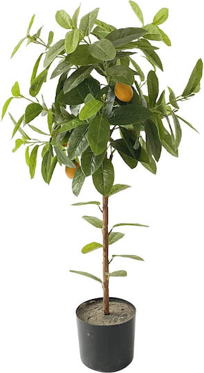 Artekko Green Artificial Lemon Tree Pot 105cm X 105cm