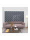 Vidaxl Wall Panels 12 Pieces Origami Grey 50 X 50 Cm Polystyrene XPS