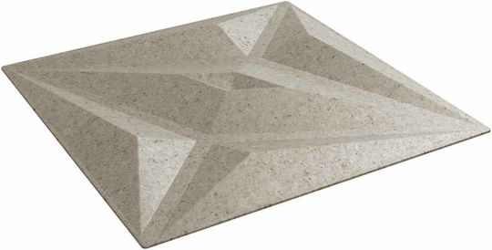 Vidaxl Wall Panels Star 12 Pieces Star Concrete 50 X 50 Cm Polystyrene Xps