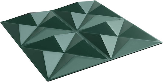 Vidaxl Wall Panels 24 Pieces Origami Green 50 X 50 Cm Polystyrene Xps