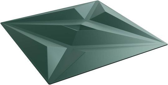 Vidaxl Wall Panels 48 Pieces Star Green 50 X 50 Cm Polystyrene XPS