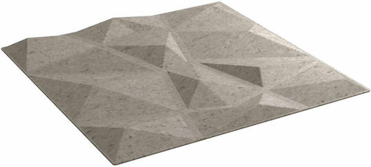 Vidaxl Πάνελ Τοίχου 48 Pcs Σκυρόχρωμο Γκρι 50 X 50 Cm Φελιζόλ Xps