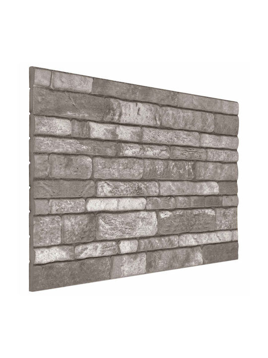 Vidaxl Πάνελ Τοίχου 10 Pcs Σκούρο Γκρι 100 X 50 Cm Αφρός Eps
