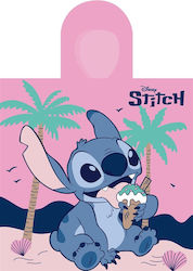 Disney Lilo & Stitch Poncho de Plajă pentru Copii Roz 100 x 50cm
