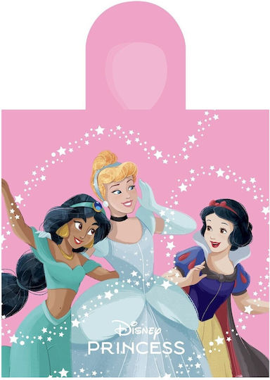 Πόντσο Θαλάσσης Quick Dry Disney Home Princess 192 50x100 Baby Pink