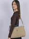Olimpia Leather Women's Shoulder Bag Gray