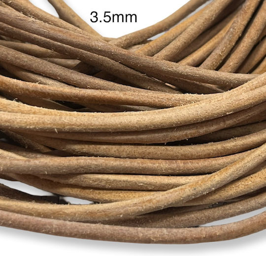 Echtes Leder Natürliche 3,5 mm-5 m 5 Stück