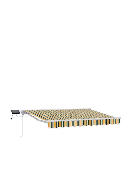 vidaXL Terrasse Zelt mit LEDs Grüne 3x2.5m