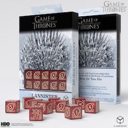 Set Zaruri 10xd6 Lannister Game of Thrones