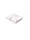 MimiNu Set Lenjerii De Patut Bebe Pentru Patut Din Bumbac Cu Cauciuc Roz 87x51cm