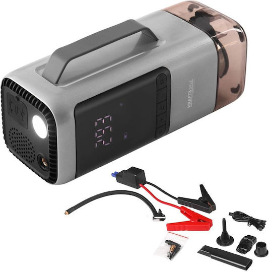 Kraft & Dele Starter Portabil Pentru Baterii Auto și Motocicletă 10000mAh Cu Banca De Alimentare USB Pompă Obiectiv