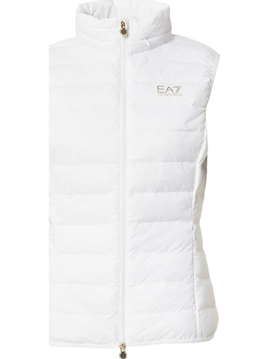 Emporio Armani Jachetă Damă de Iarnă White Emporio Armani Jachetă Damă de Iarnă White