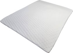 24home.gr 7046274-140 Διπλό Memory Foam 140x200x4εκ.