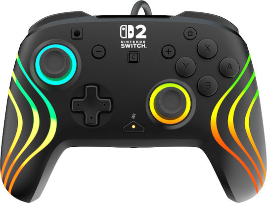 Turtle Beach Afterglow Wave Wired Gamepad for Switch 2 Black