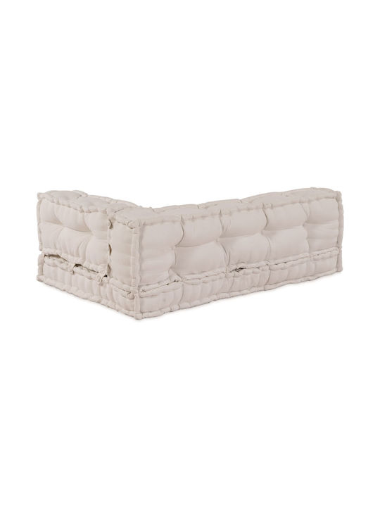 vidaXL Sofa-Kissen Palette Mit Rückenlehne Beig...