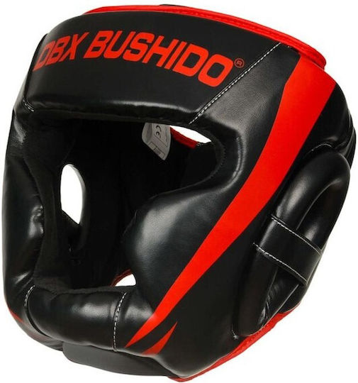 DBX Bushido Boxing Helmet Adult Full Face Red