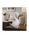 Murano Decorative Swan Made of Crystal 12x6x17cm