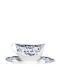 Estia Reverie Blue Set Tea Cups Porcelain Blue 220ml 6pcs