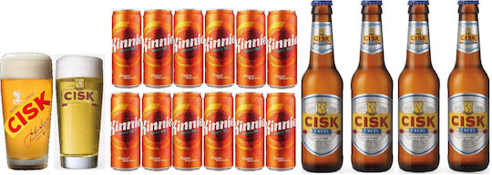 Cisk Pahar Pentru Bere Din Sticlă 330ml