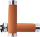 Avon Set Mânere Motocicletă Indian '15 '23 Scouts Cromate Custom Grips Chrome Tan