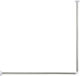Atmosphera Corner Shower Curtain Rod 90cm