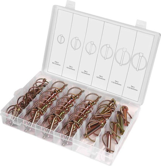 Kraft&Dele Kd11799 Satz mit Sicherungsstiften 50 Stück