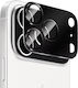 Handy-Kameraschutz Gehärtetes Glas Schwarz für das iPhone 17 Pro