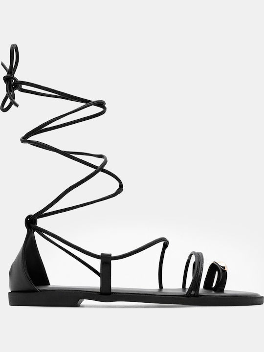 Sandale Casual Damă Negre